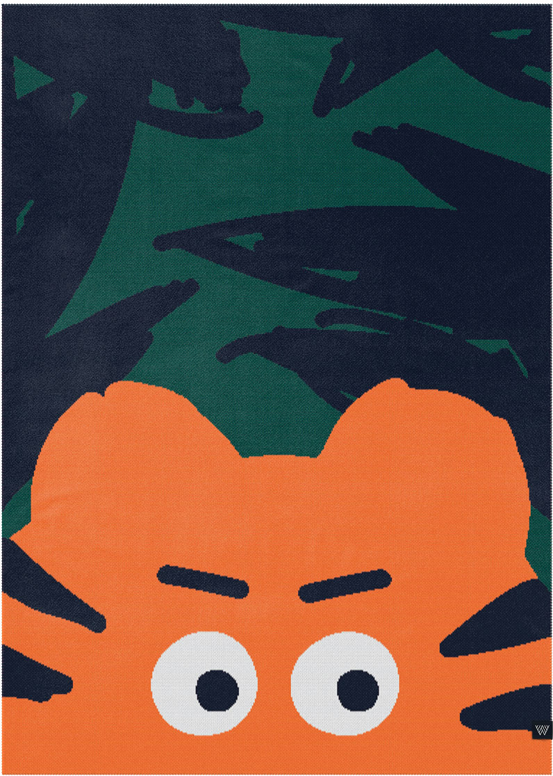 

Плед Woolkrafts Tiger 100х140 см WKK105