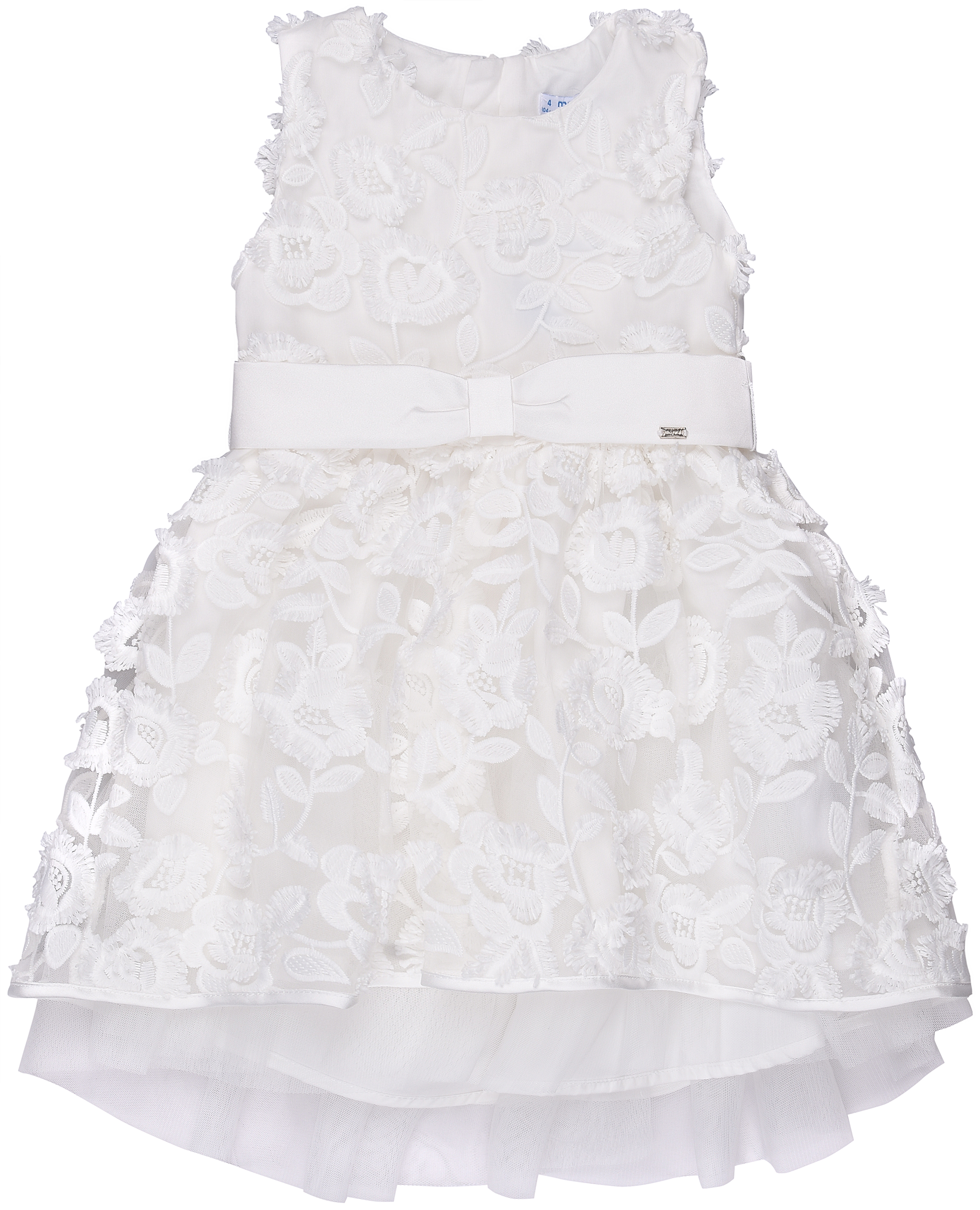 

Платье Mayoral Mini Girl 3907-91 4A Кремовое (2903907091042)