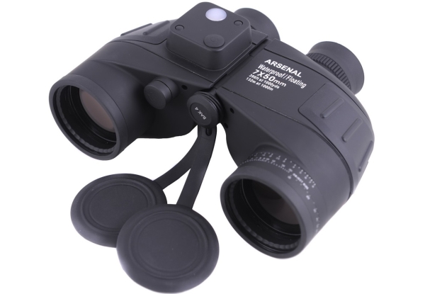 

Бинокль Arsenal 7х50, морской, чёрный (NB61-0750C1 Black)