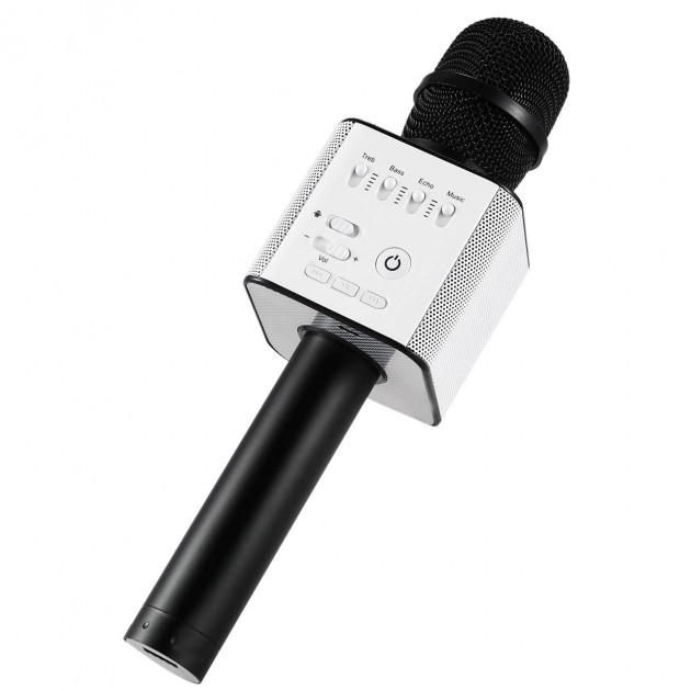 

Беспроводной микрофон-караоке Bluetooth MicGeek Q9 Karaoke с чехлом Black