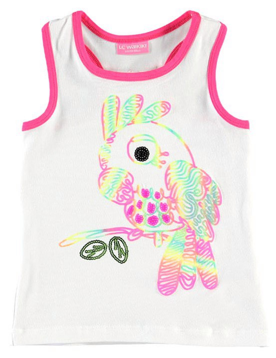 

Майка LC Waikiki 104 см Белая (T-shirt girl -124-0)