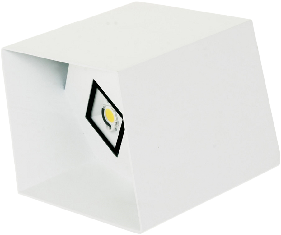 

Уличный светильник Brille AL-600/2х5W NW LED IP54 WH (34-400)