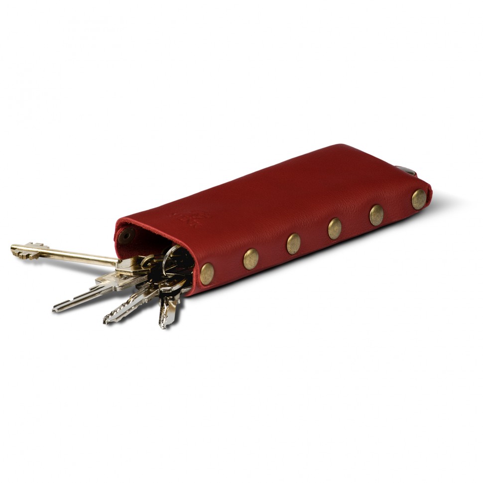 

Кожаная ключница Stenk EasyKey Red