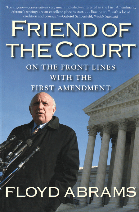 

Friend of the Court. On the front lines with the first amendment