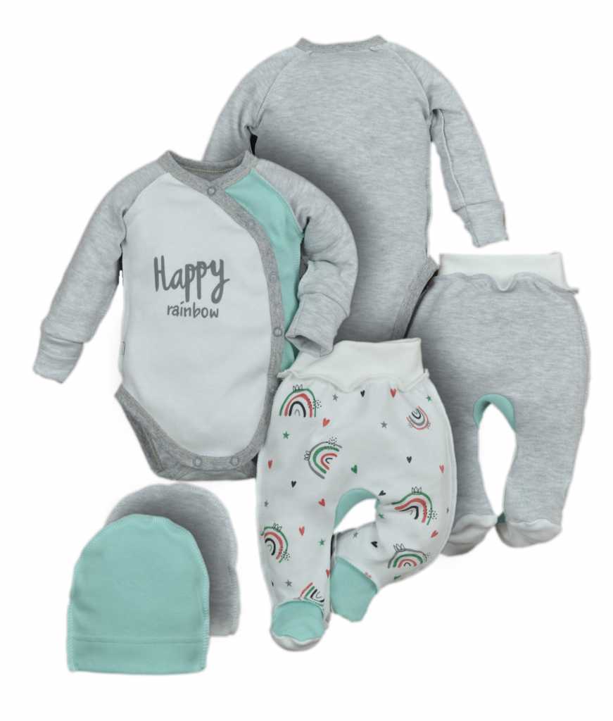 

Комплект (боди+ползунки+шапочка) Sweet Mario рост 50см ментол 9-11-53