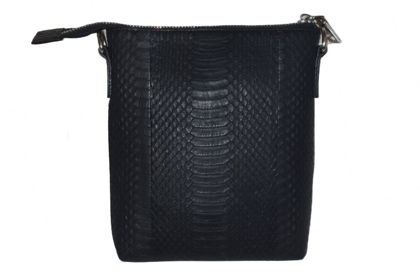 

Сумка Snake Leather из кожи питона черная