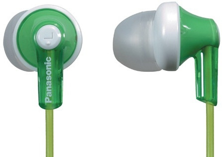 

Наушники вакуумные Panasonic RP-HJE118GU-G green