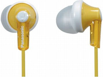 

Наушники вакуумные Panasonic RP-HJE118GU-Y yellow