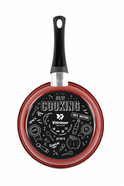 

Сковорода универсальная Vitrinor Bistro Red 26 см (VR-2111132-R-mg)