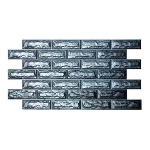 

Форма фасадная №22 Кирпич фагот пазловой 112,5х50 см АБС MF