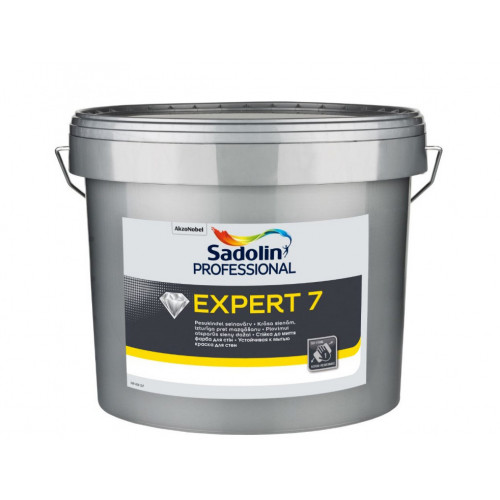 

Краска для стен Sadolin Expert 7 база BC матовая моющаяся
