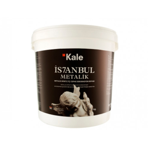 

Краска интерьерная Kale Istanbul Metalik Efekt металлик золото
