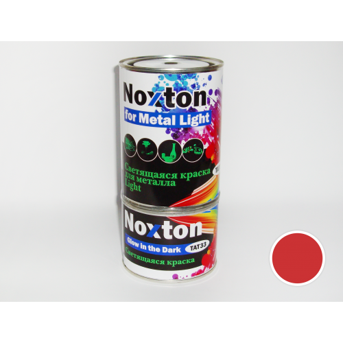 

Люминесцентная краска для металла NoxTon Light "Красная" (красная, оранжевато-красное свечение)