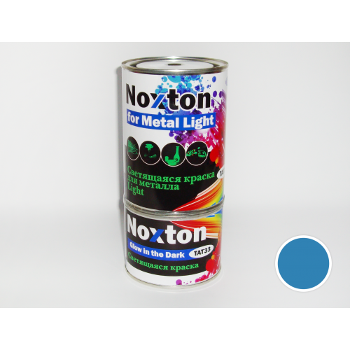 

Люминесцентная краска для металла NoxTon Light "Синяя" (синяя, синее свечение)