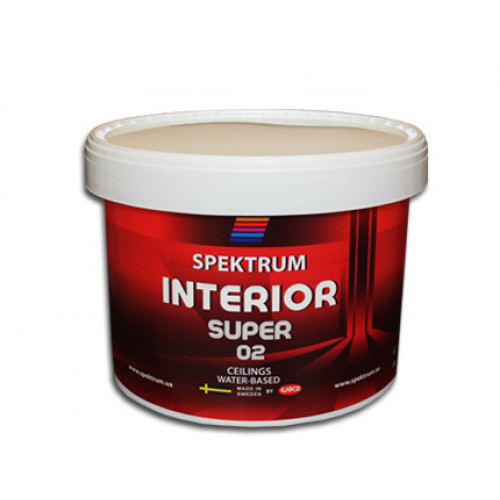 

Краска Spektrum Interior 02 Super White PVA матовая база А белая