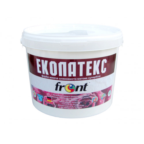 

Краска Эколатекс Front матовая белая