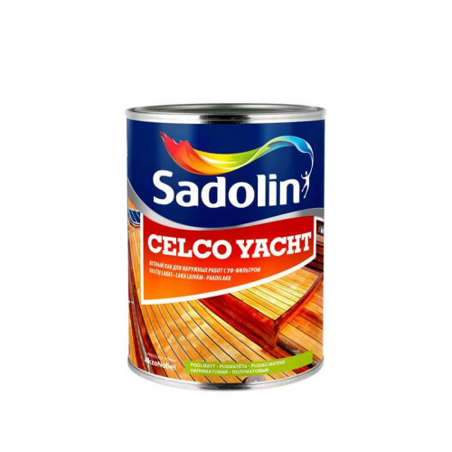 

Лак яхтный Sadolin Yacht 90 бесцветный полуматовый