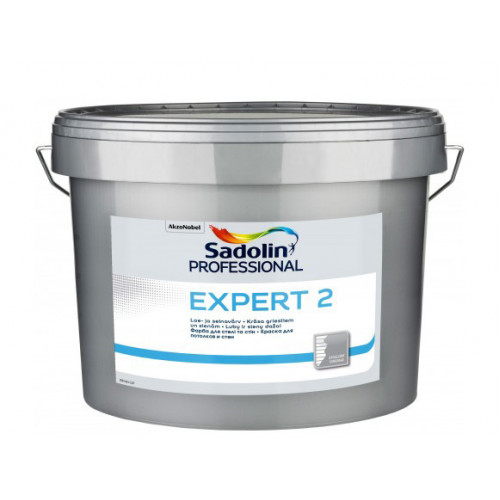 

Краска латексная Sadolin Expert 2 белая глубокоматовая