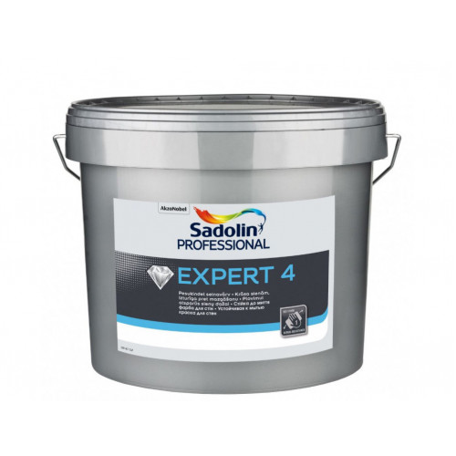 

Краска для стен Sadolin Expert 4 база BC глубокоматовая моющаяся