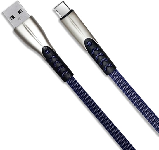 

Кабель Evoc Noble Series 2.5A USB Type-C 1 м Blue