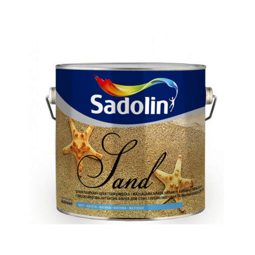 

Краска структурная Sadolin Soft Sand структура мелкого песка