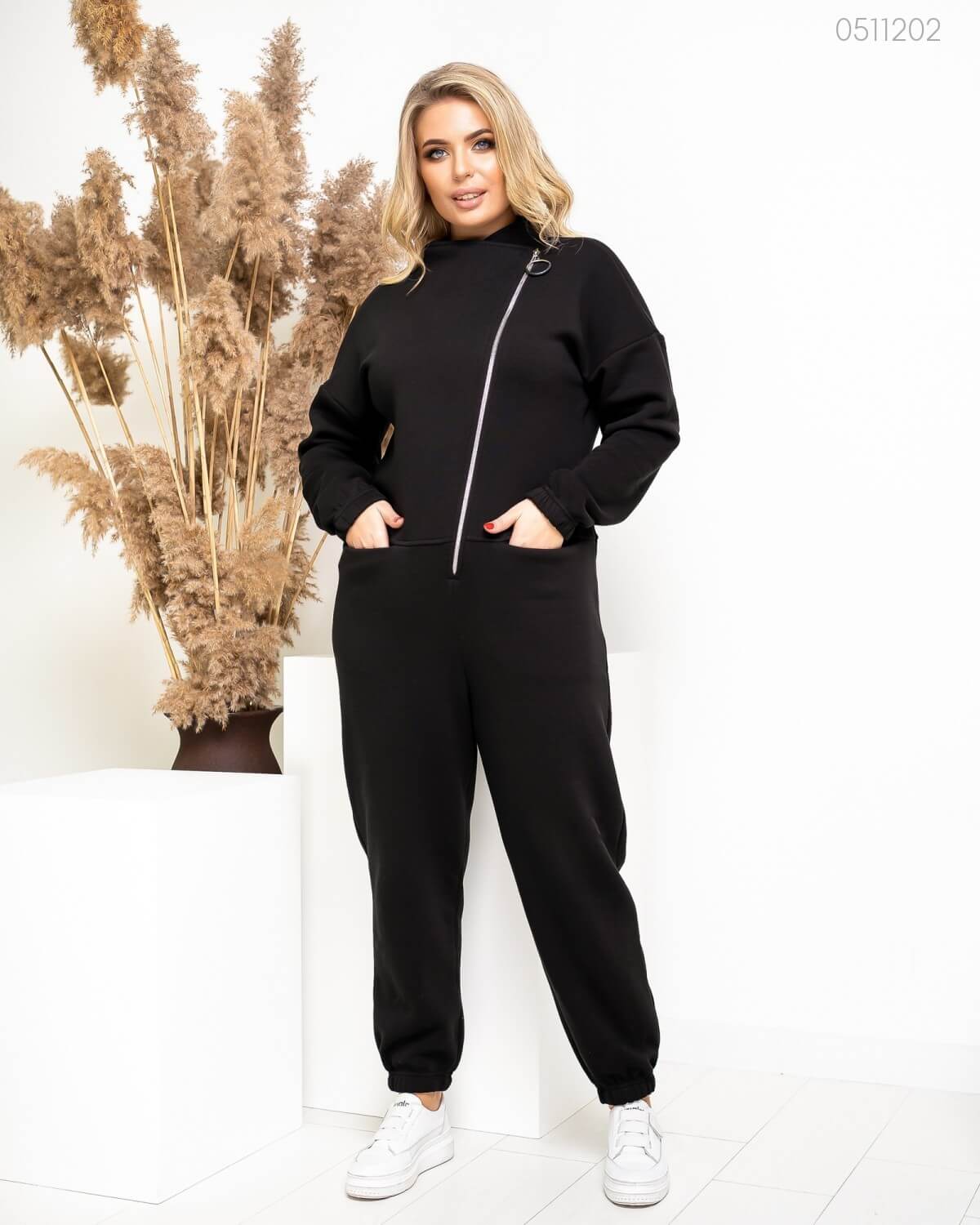 

Женский комбинезон PEONY Комбинезон - 2 48-50 черный
