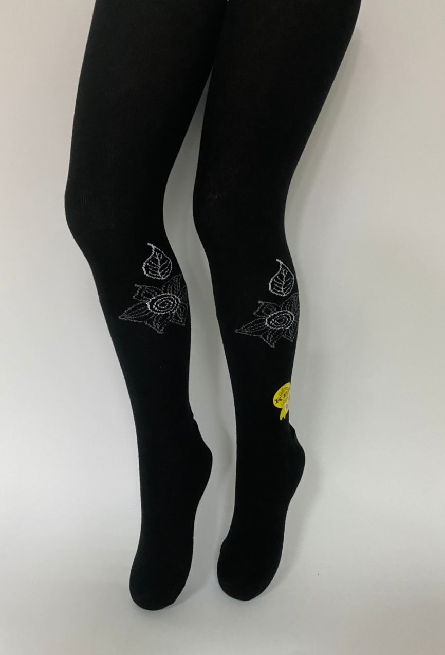 

Детские колгтоки для девочек подростков KBS Турция размер 9 рост 134-146 см черные 4-10631