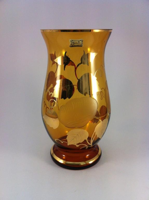 

Ваза 26 см. Egermann стекло 26745