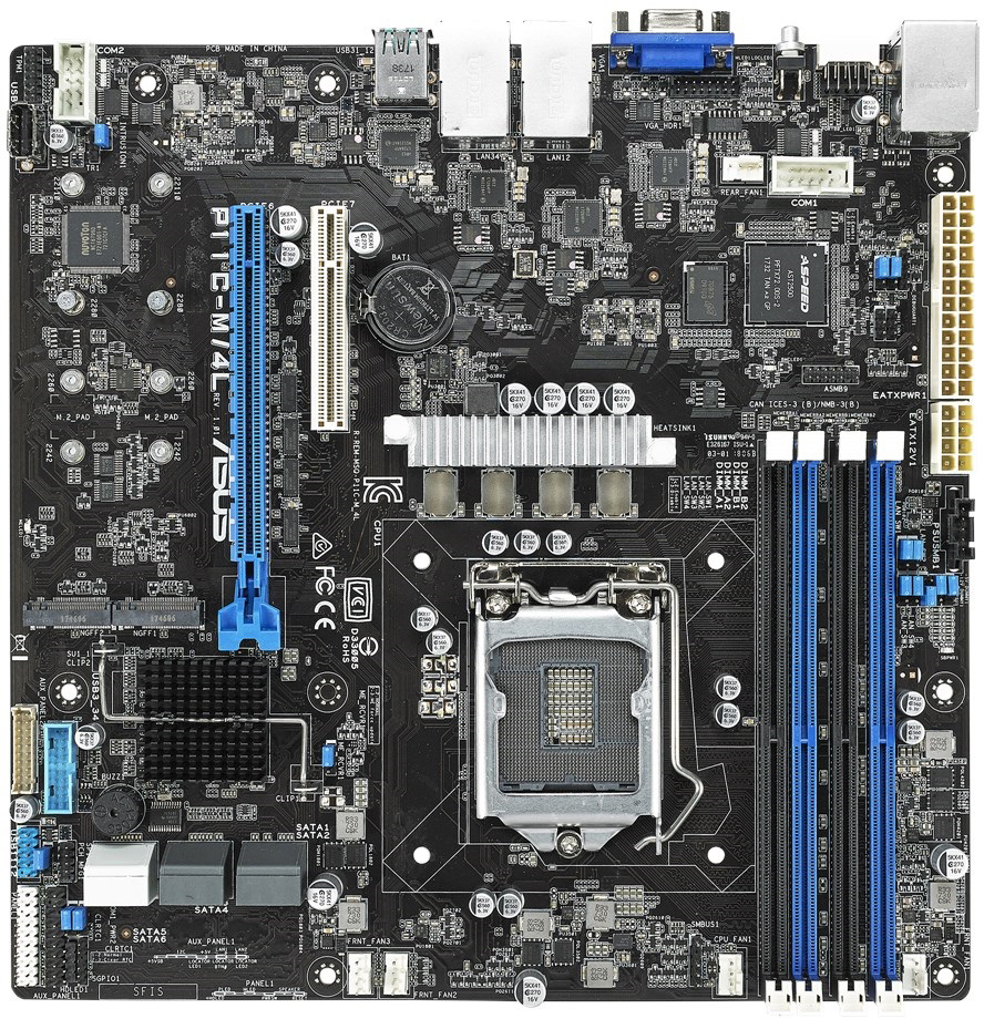 

Материнская плата Asus P11C-M/4L (s1151, Intel C242, PCI-Ex16)