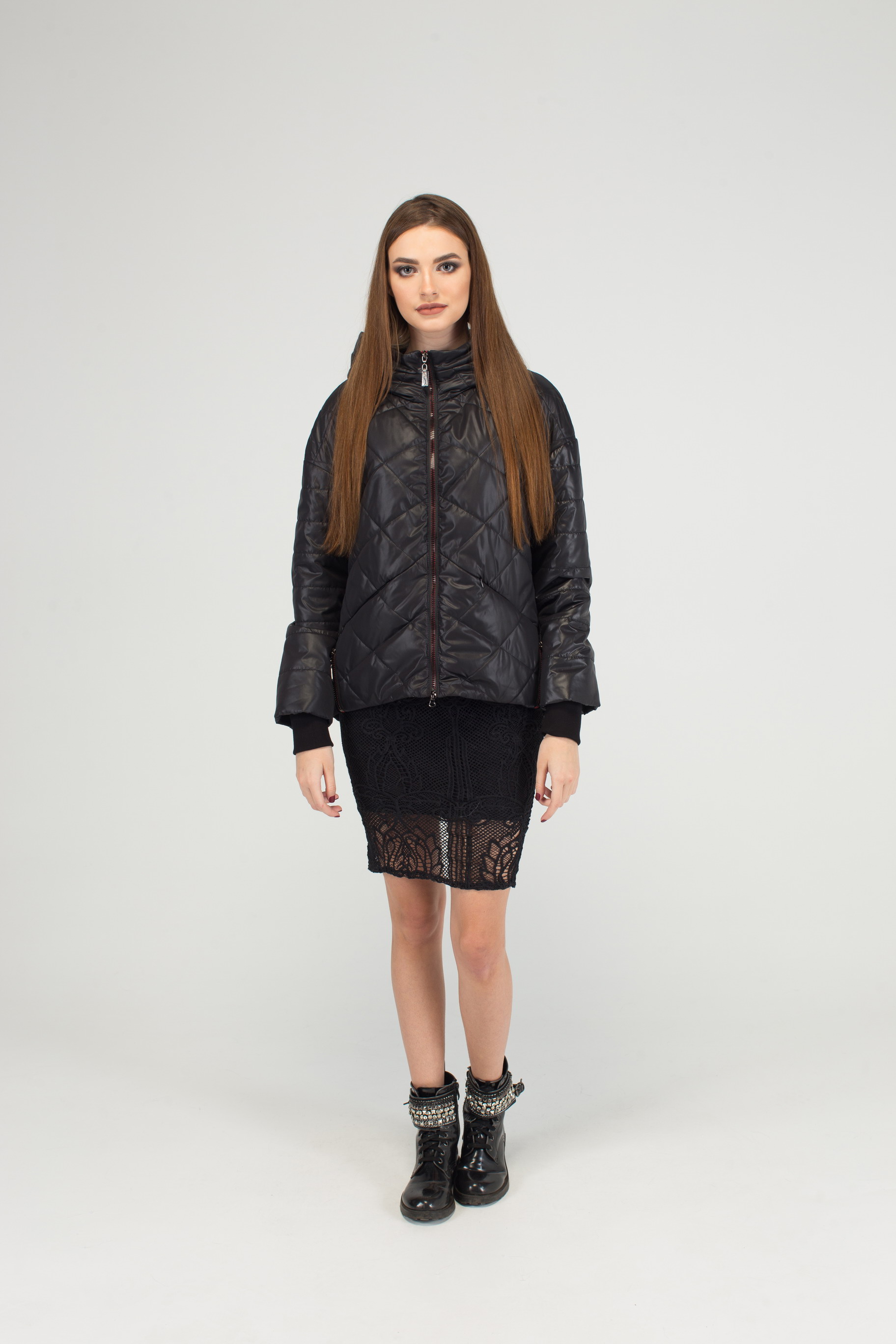 

Куртка демисезонная L'Arcobaleno 24142S044C001  Черный, Куртка демисезонная L'Arcobaleno 24142S044C001 44 Черный