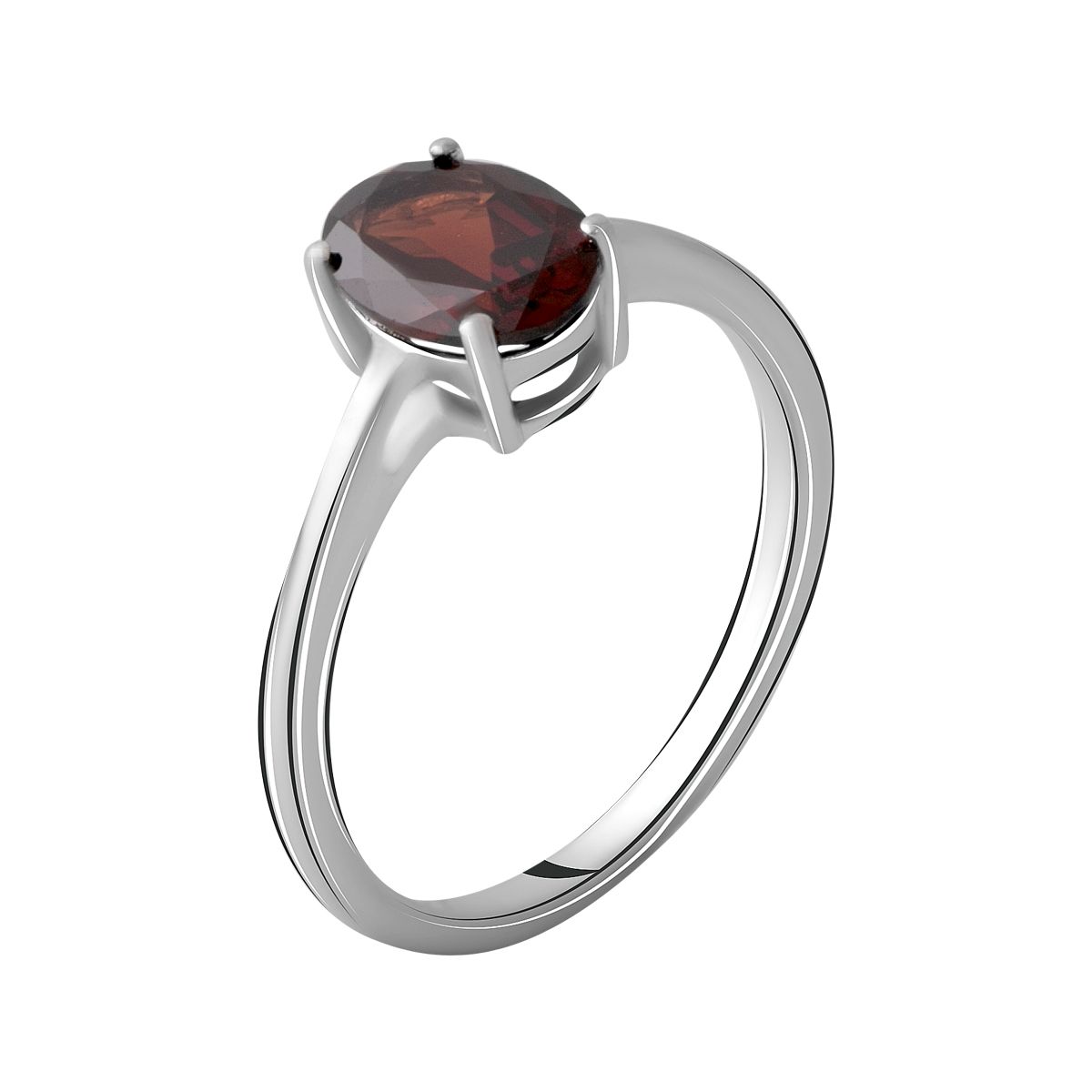 

Серебряное кольцо LAMIA с натуральным гранатом 1.425ct 18 размер