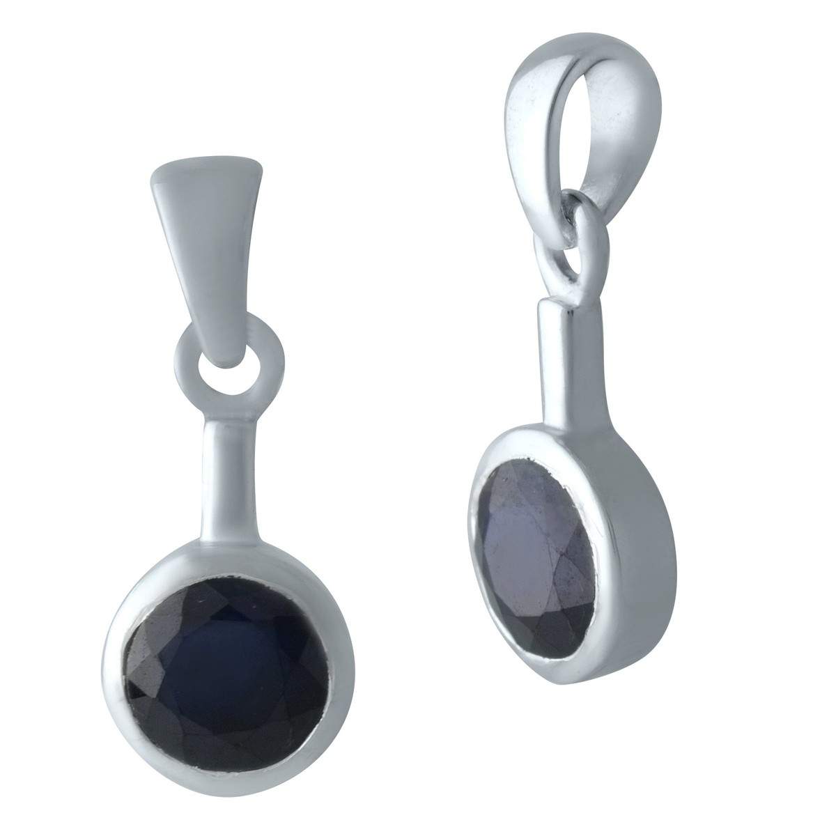 

Серебряная подвеска LAMIA с сапфиром 1.088ct