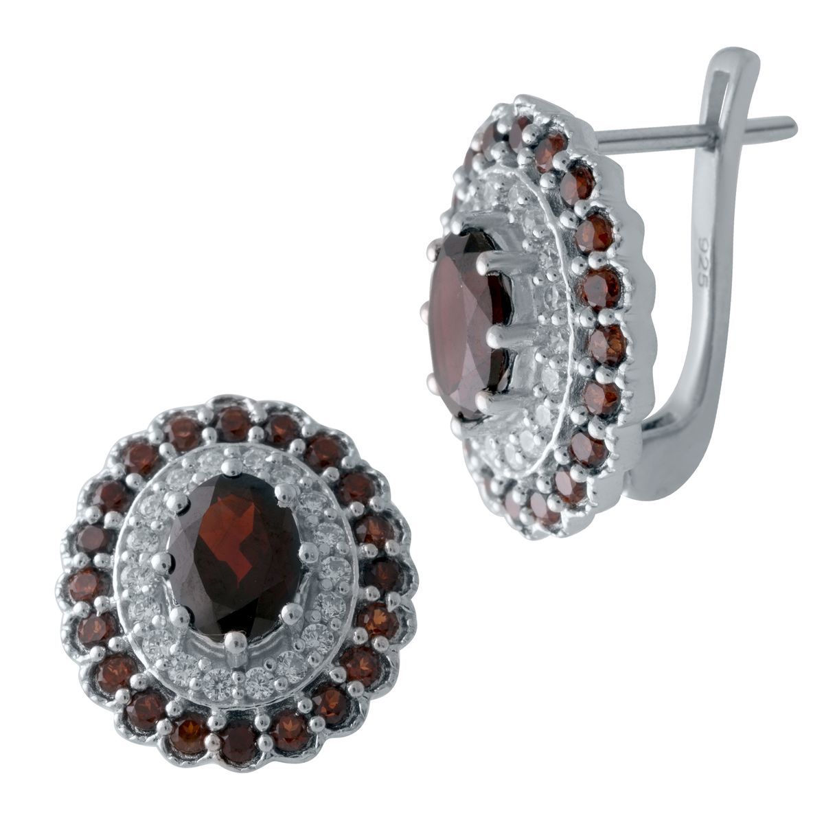 

Серебряная подвеска LAMIA с гранатом 2.37ct