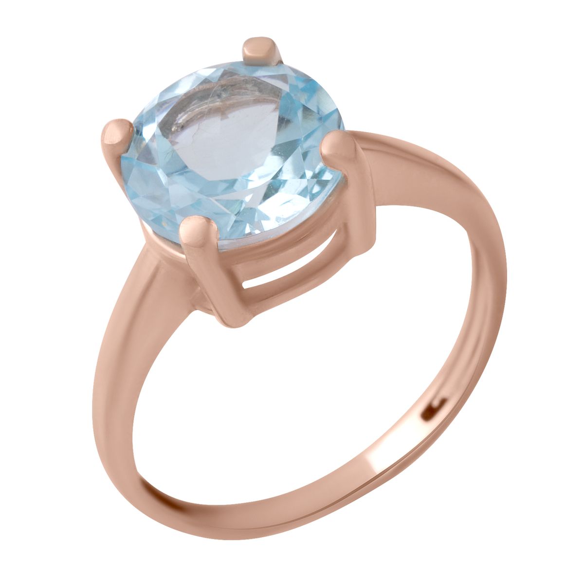 

Золотое кольцо LAMIA с натуральным топазом 3.37ct 16 размер