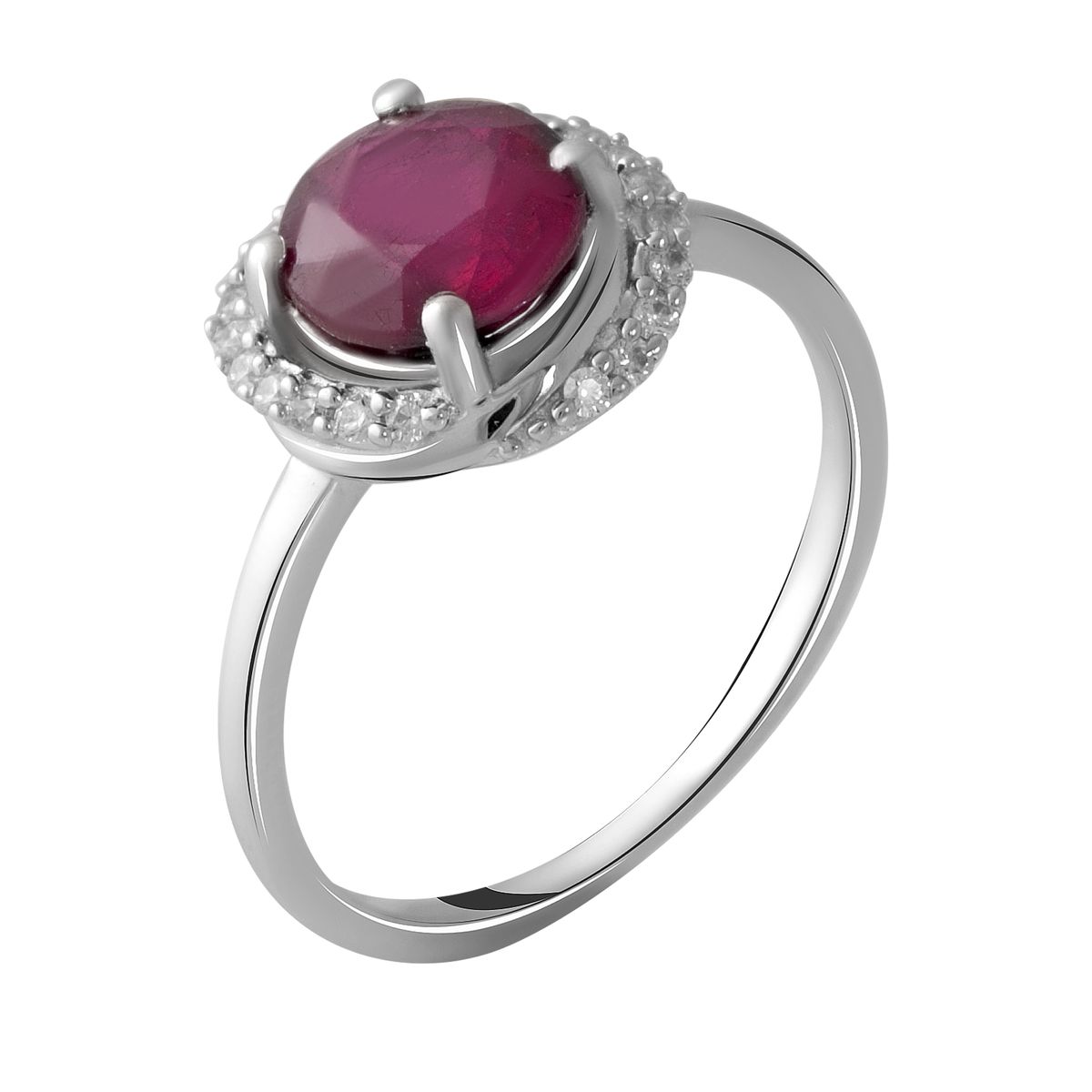 

Серебряное кольцо LAMIA с натуральным рубином 2.158ct 18 размер