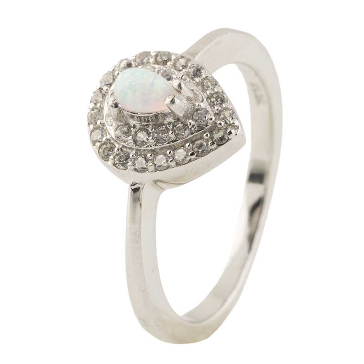 

Серебряное кольцо LAMIA с опалом 17.5 размер