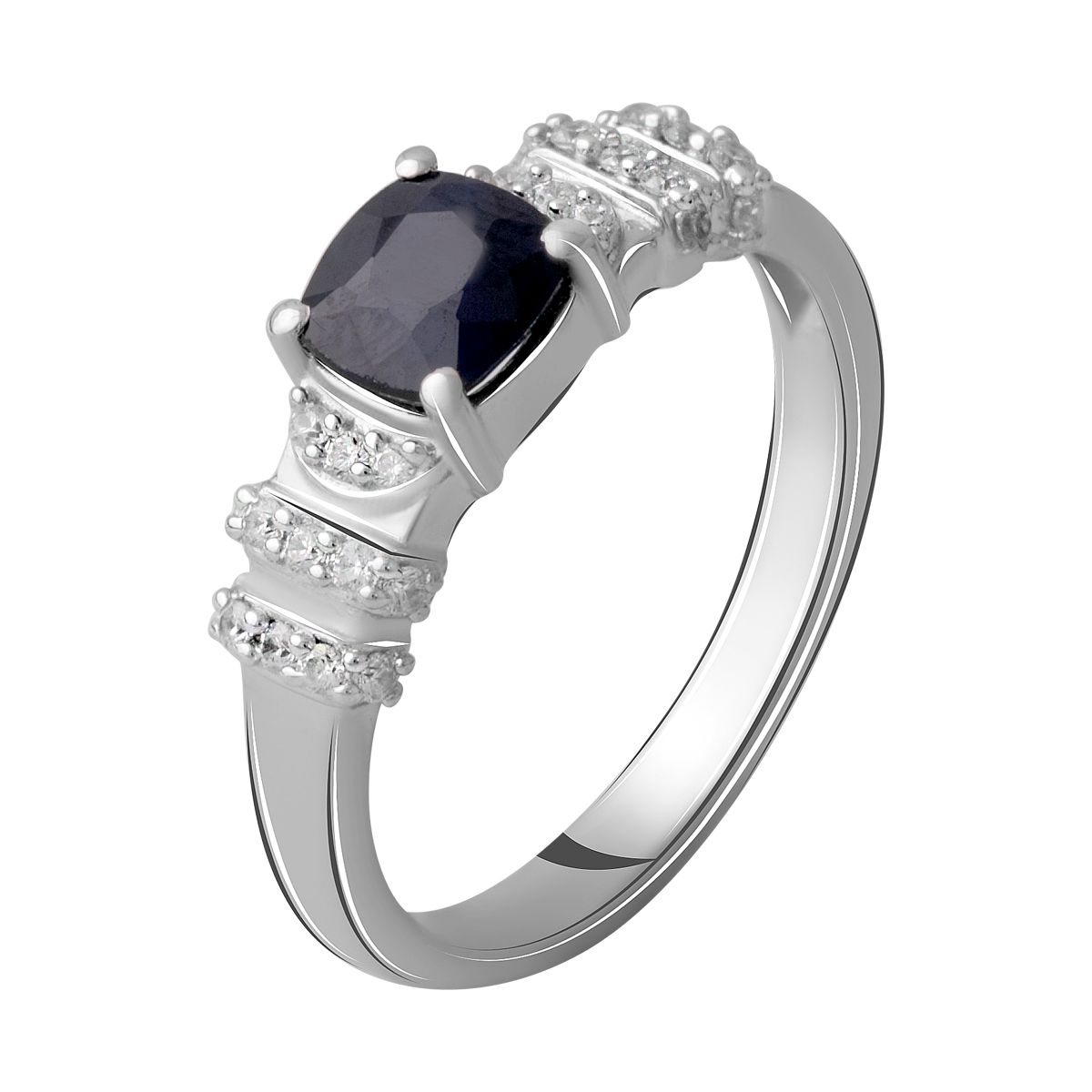 

Серебряное кольцо LAMIA с натуральным сапфиром 1.618ct 18 размер