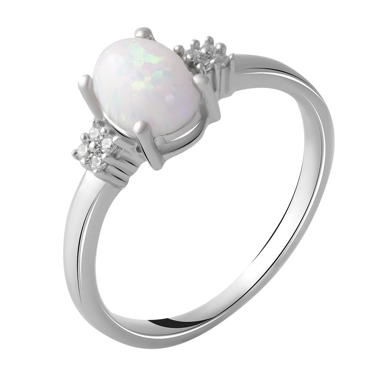 

Серебряное кольцо LAMIA с опалом 0.633ct 18.5 размер