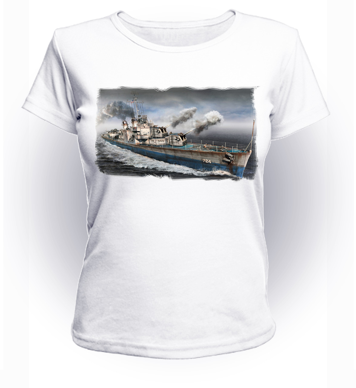 

Футболка Geek Land Мир военных кораблей World of Warships Laffey WW.001.06 (FU21WW.001.06/girl-152)