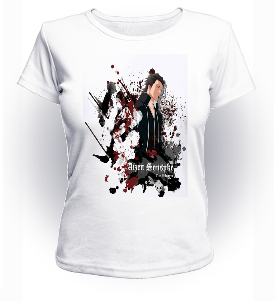 

Футболка GeekLand Блич Bleach Aizen Sousuke art BL.01.003 (FU21BL.01.003/girl-152)