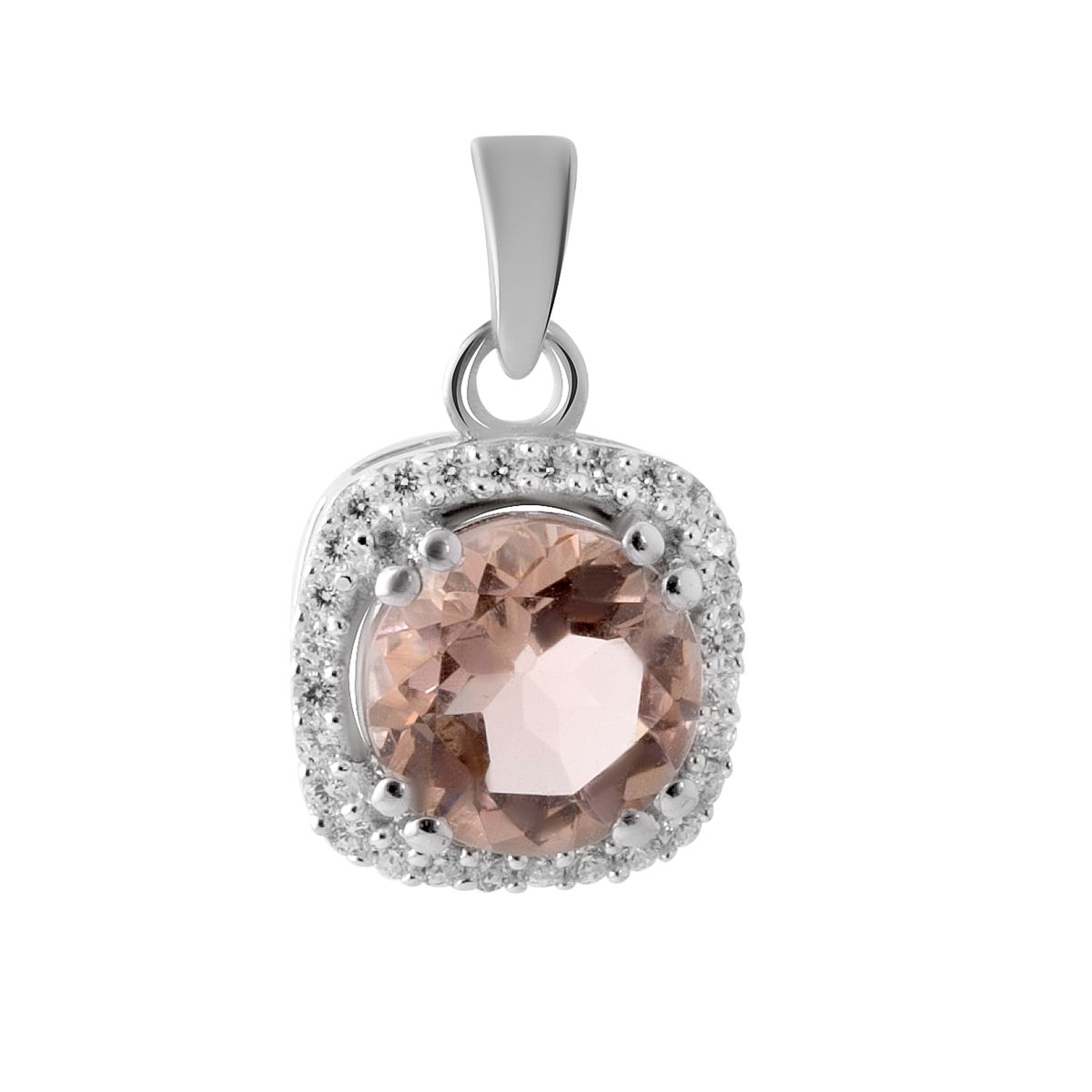 

Серебряная подвеска LAMIA с морганитом nano 1.99ct