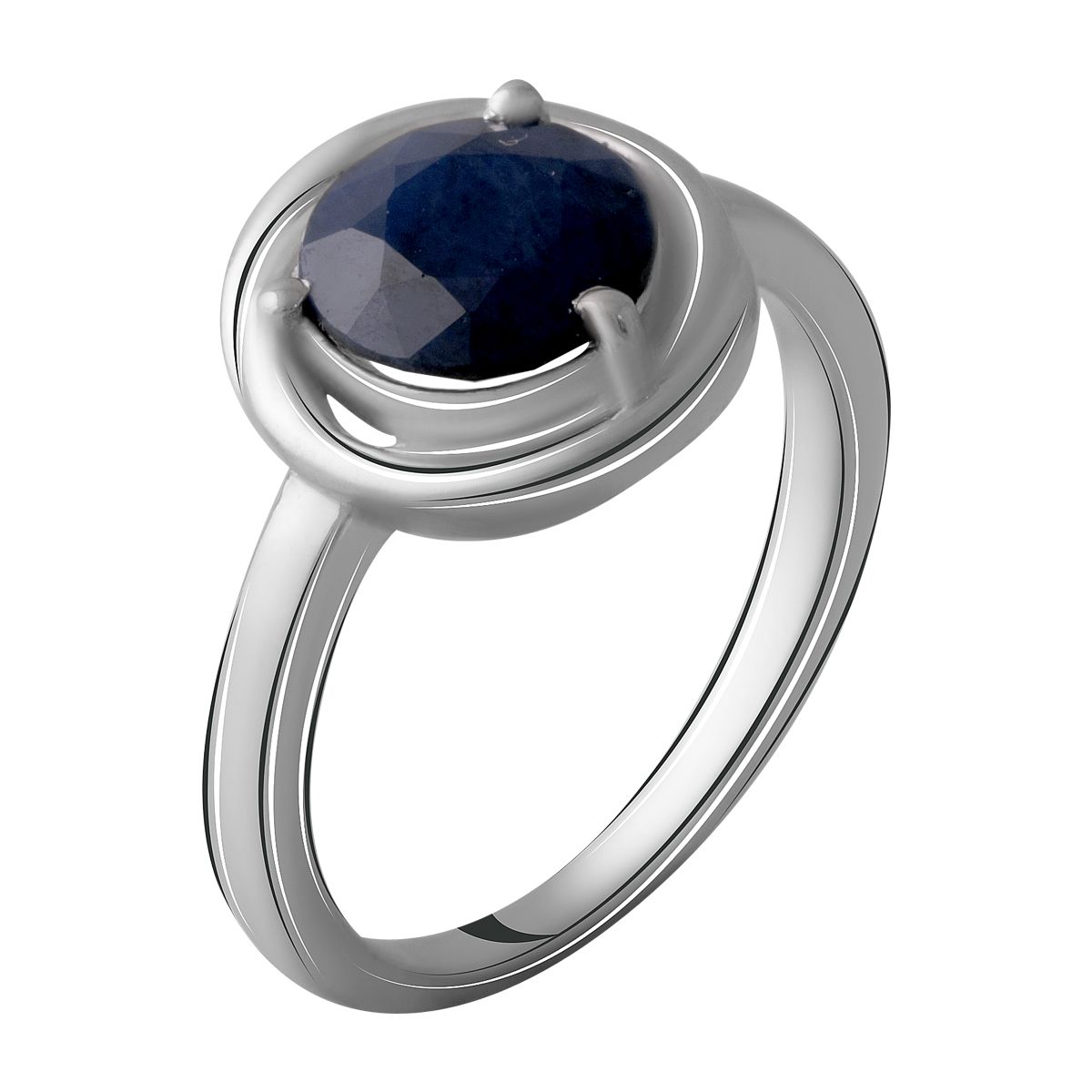 

Серебряное кольцо LAMIA с натуральным сапфиром 2.267ct 18 размер