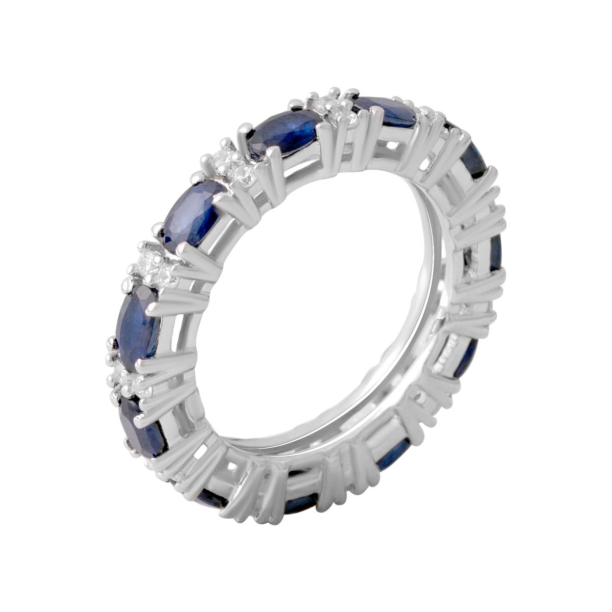 

Серебряное кольцо LAMIA с натуральным сапфиром 3.635ct 18.5 размер