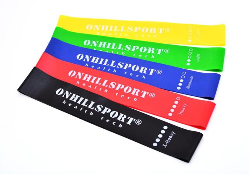 

Набор резинок для фитнеса Onhillsport Mini Bands 5 в 1 30x5 см