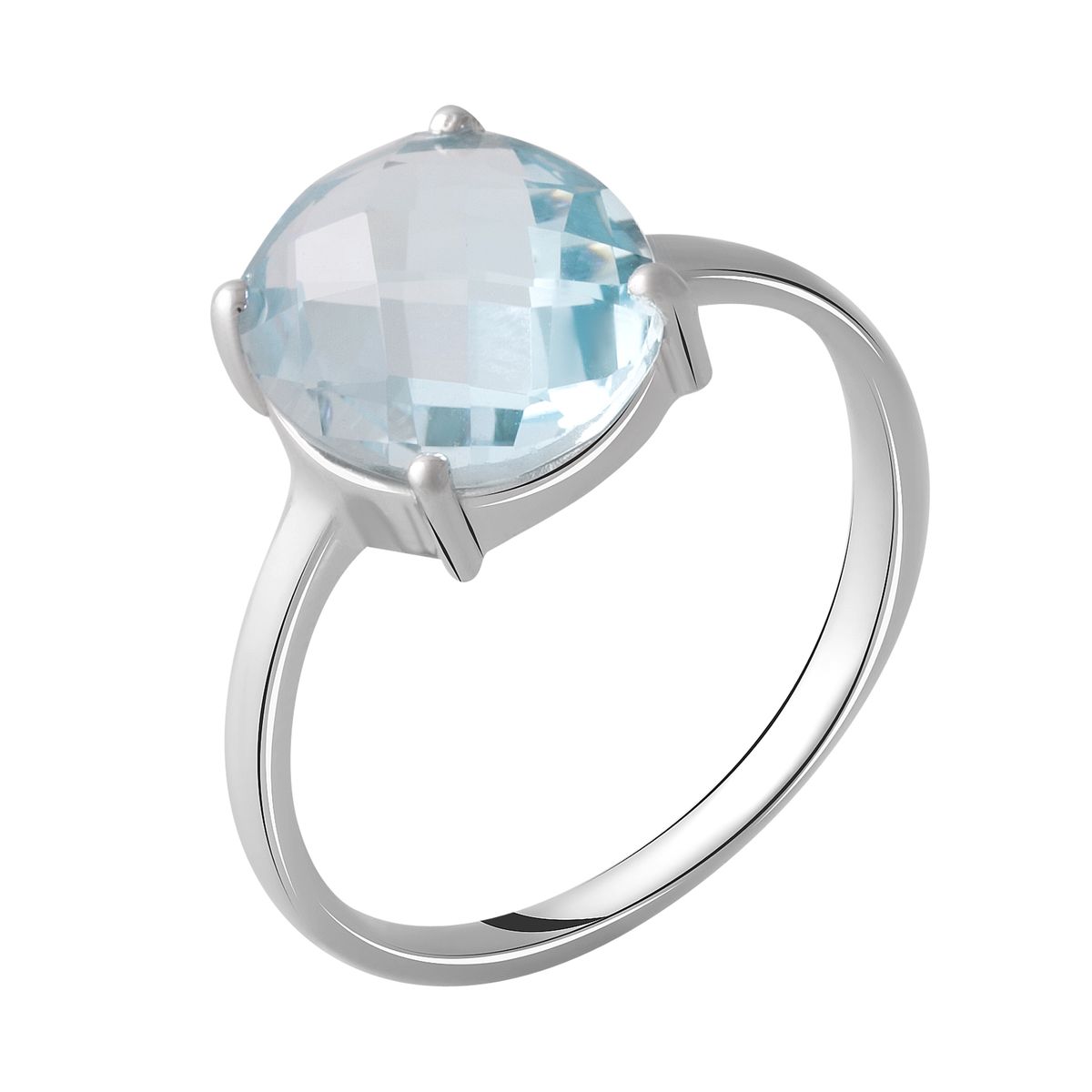 

Серебряное кольцо LAMIA с натуральным топазом 5.425ct 18 размер