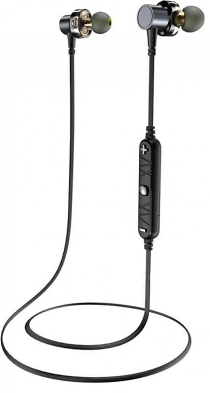 

Bluetooth-гарнитура Awei X660BL Bluetooth Dual Driver Earphone Grey (F_92200)