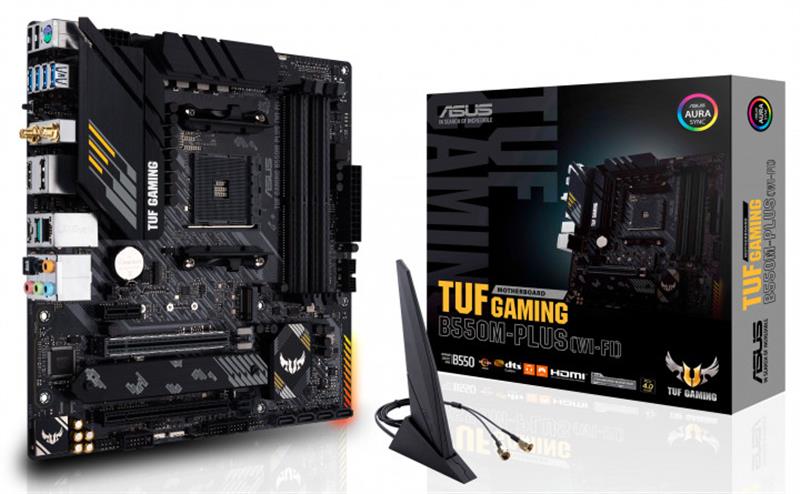 

Материнская плата Asus TUF Gaming B550M-Plus (Wi-Fi) Socket AM4