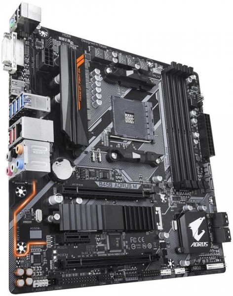 

Материнская плата Gigabyte B450 AORUS M (F00166137)