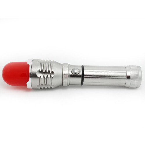 

Фонарь тактический с магнитом X-Balog BL-901 silver