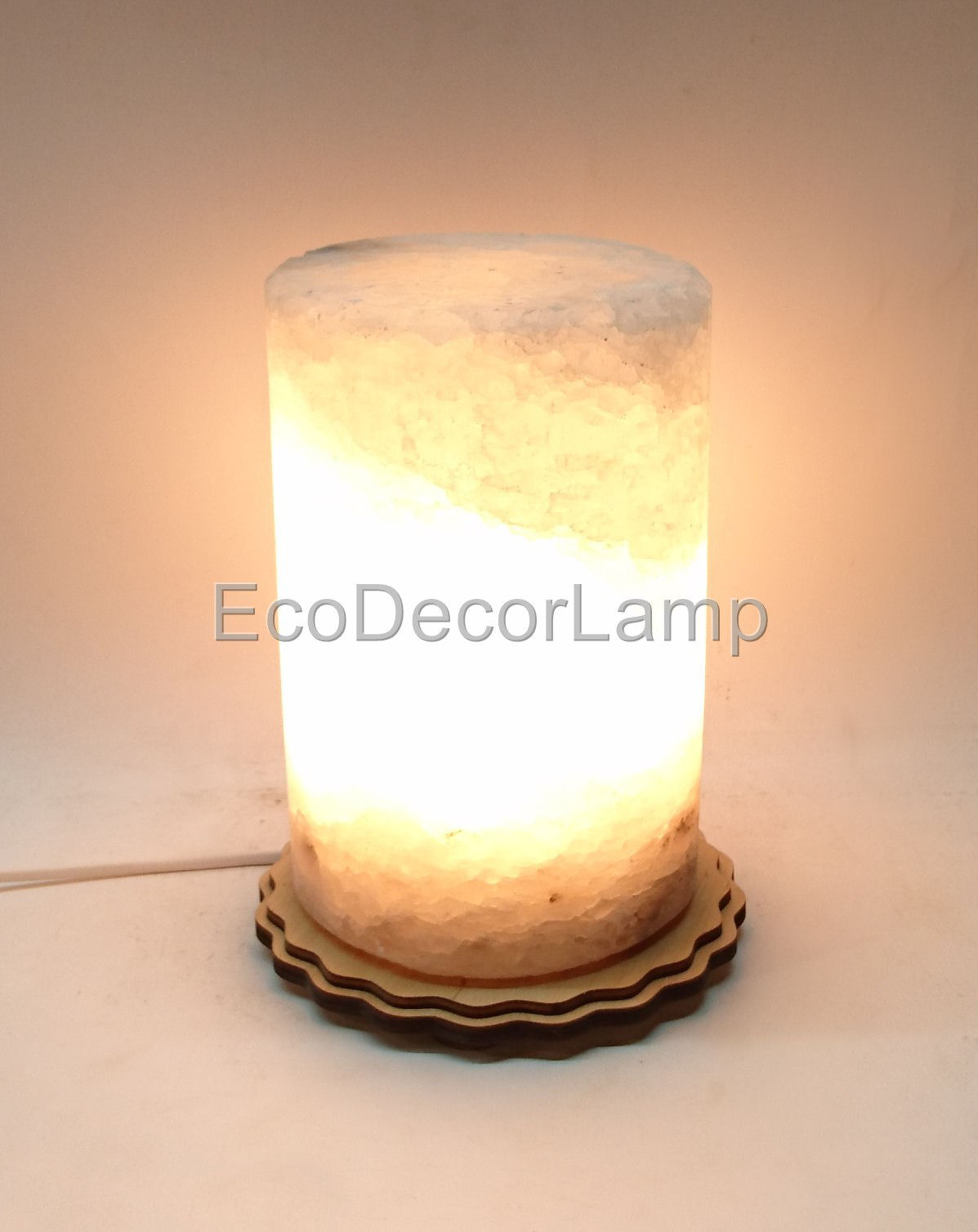 

Соляной светильник EcoDecorLamp Цилиндр 12